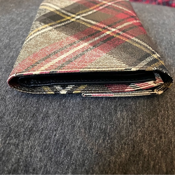Vivienne Westwood Plaid Holiday wallet - Picture 9 of 12